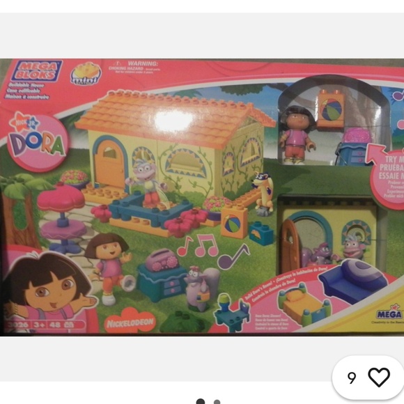MEGA BLOKS Dora the Explorer Buildable House 3026 - Picture 13 of 14
